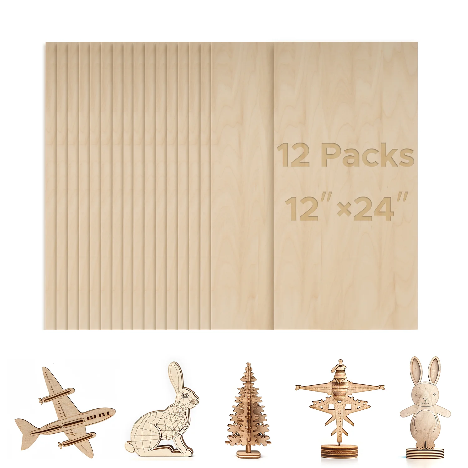 1/8" Basswood Plywood Sheets - Image 9