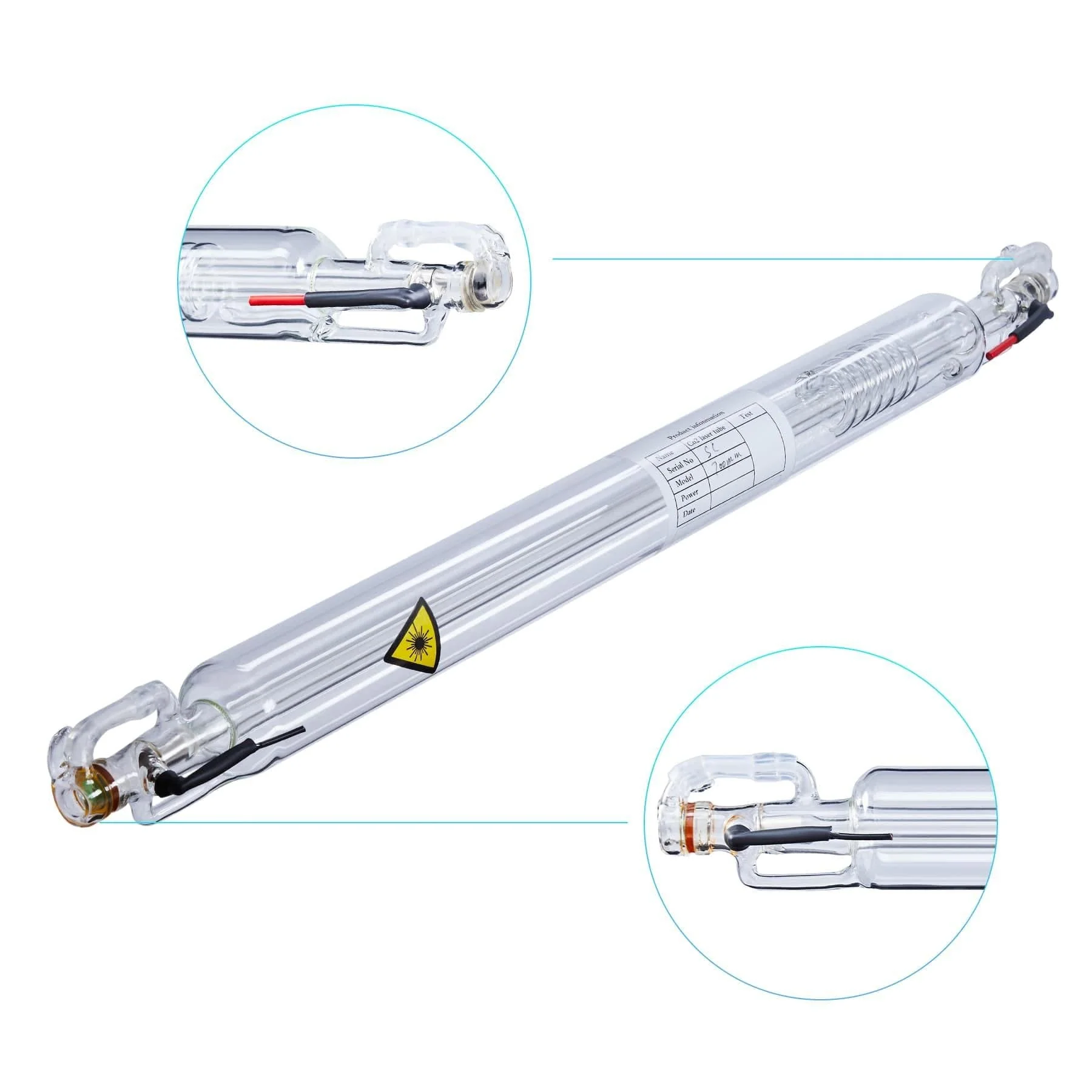 40W CO2 Laser Tube for Laser Engraver Cutting Machine - Image 4