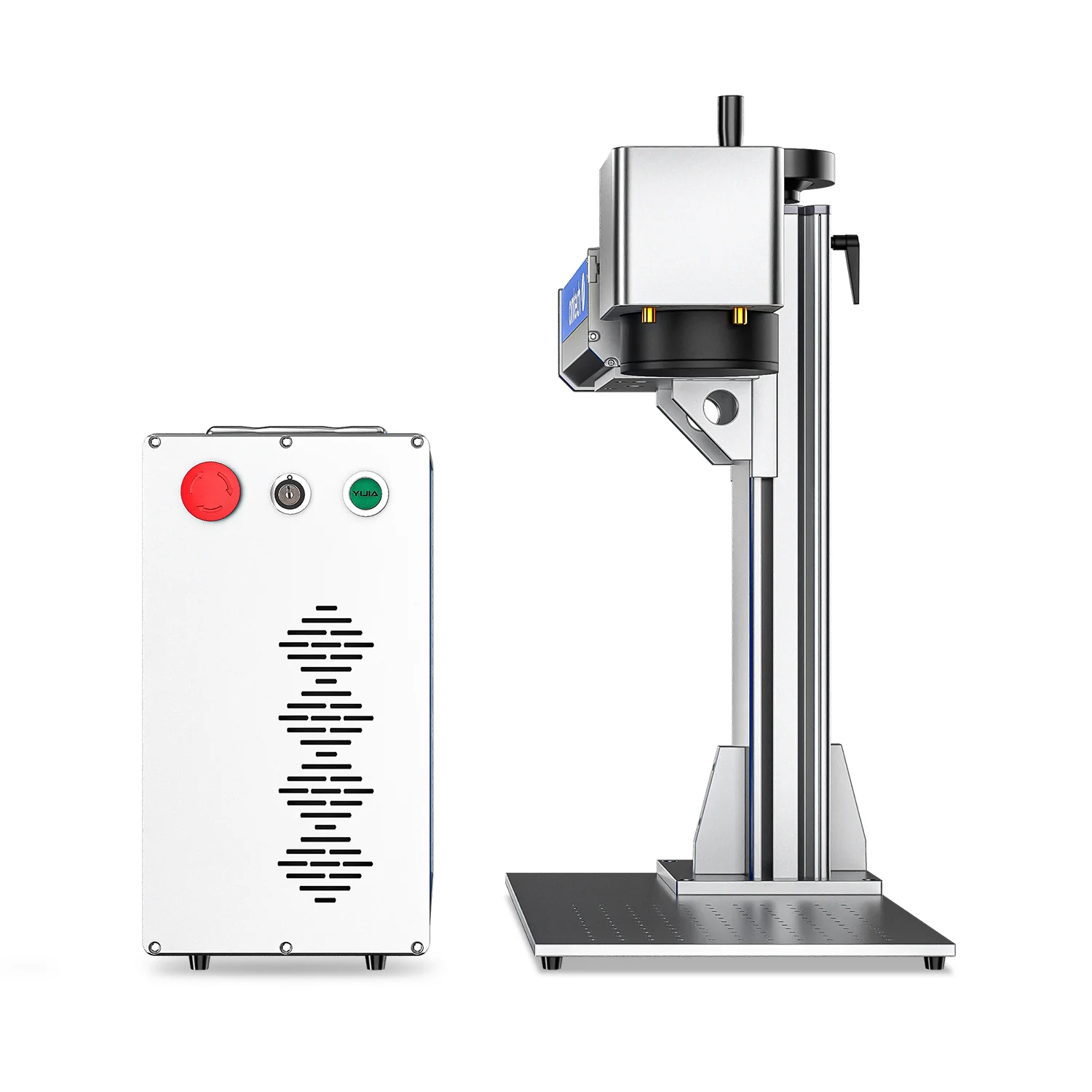 OMTech Galvo 50W Split Fiber Laser Engraver for Metal with 7.9" x 7.9" Working Area - Image 4