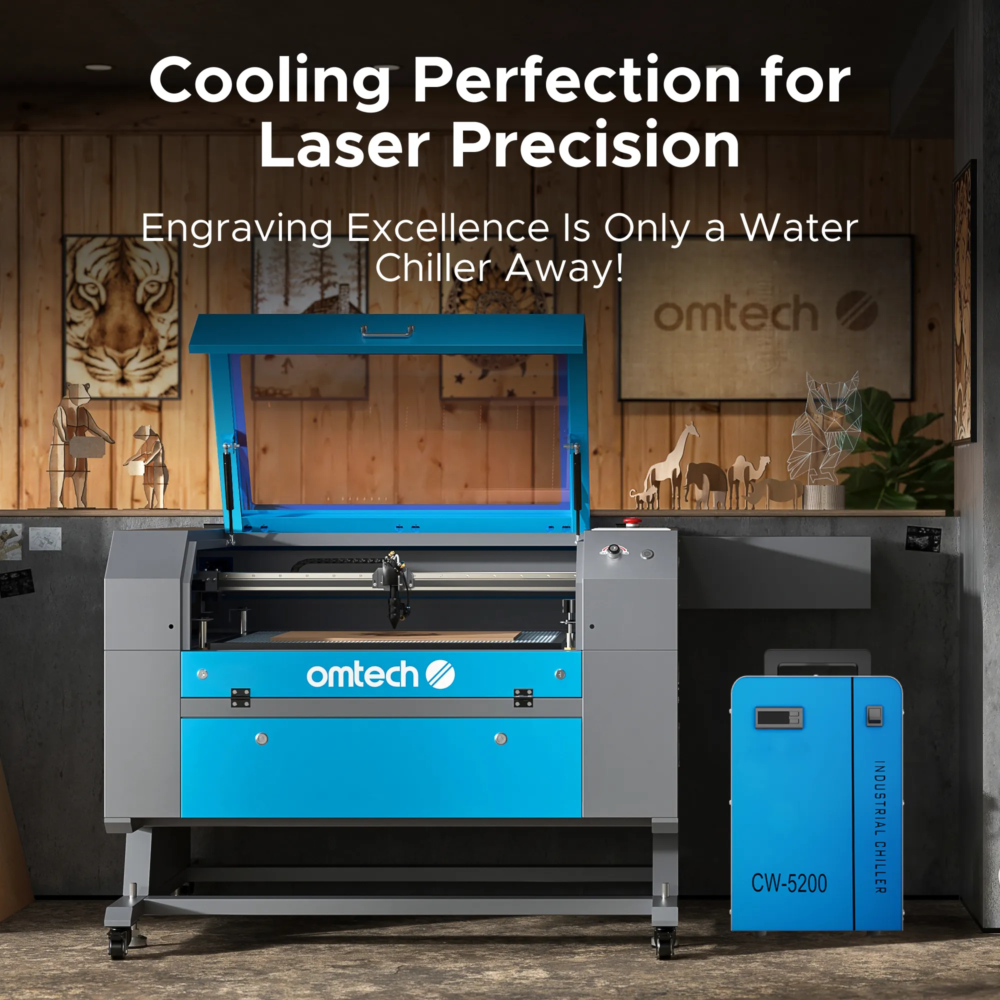 6L Industrial Single Water Chiller for 60W-150W CO2 Laser Engraver Machines - Image 14
