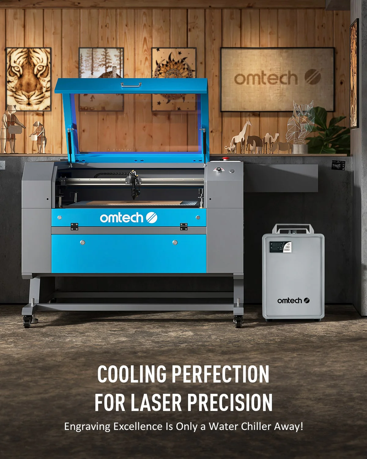 6L Industrial Single Water Chiller for 60W-150W CO2 Laser Engraver Machines - Image 8