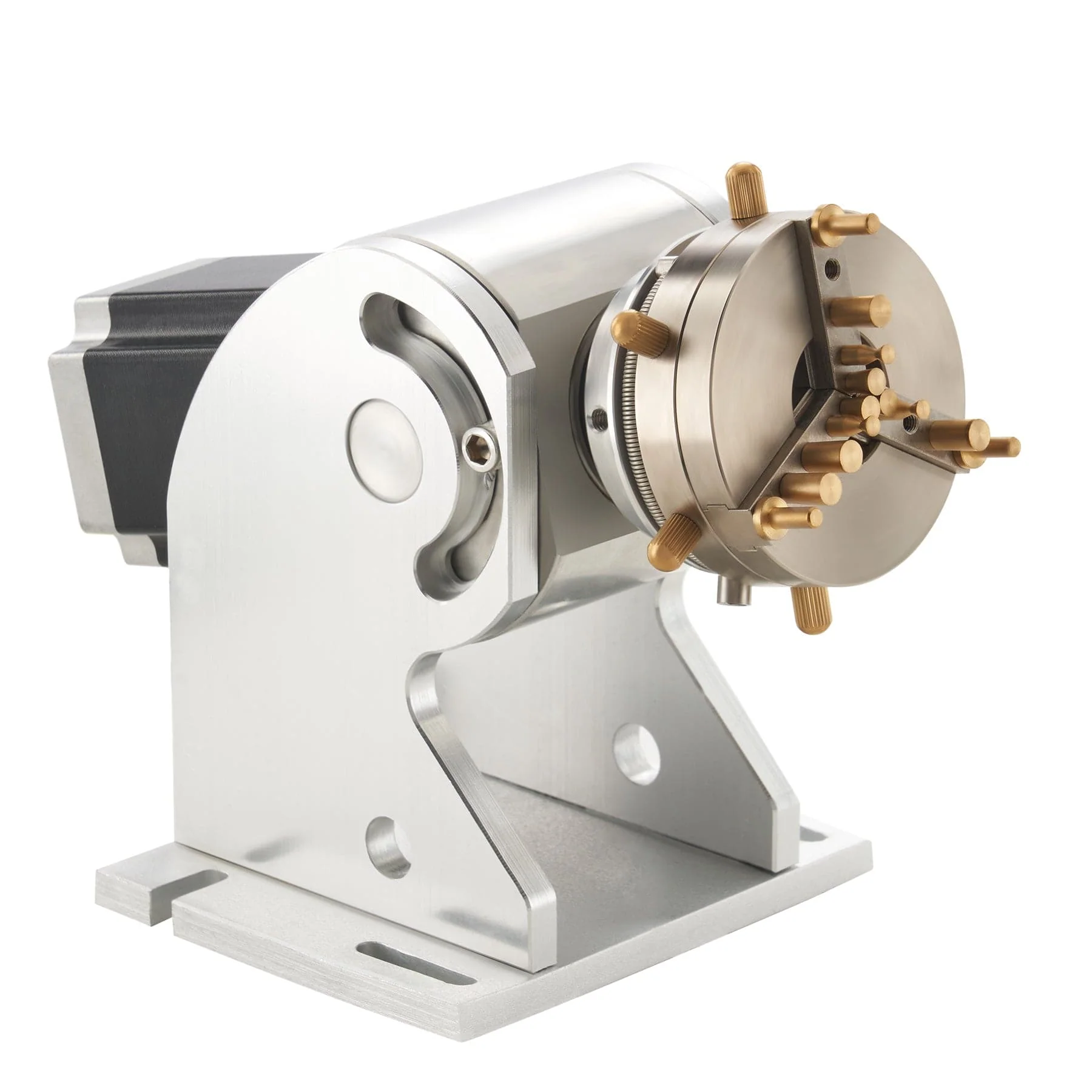 80mm Rotary Axis Attachment For Laser Engraver Machine For Irregular-Shaped Objects With Cylinder Chuck (For Fiber Machines Only) - Image 3