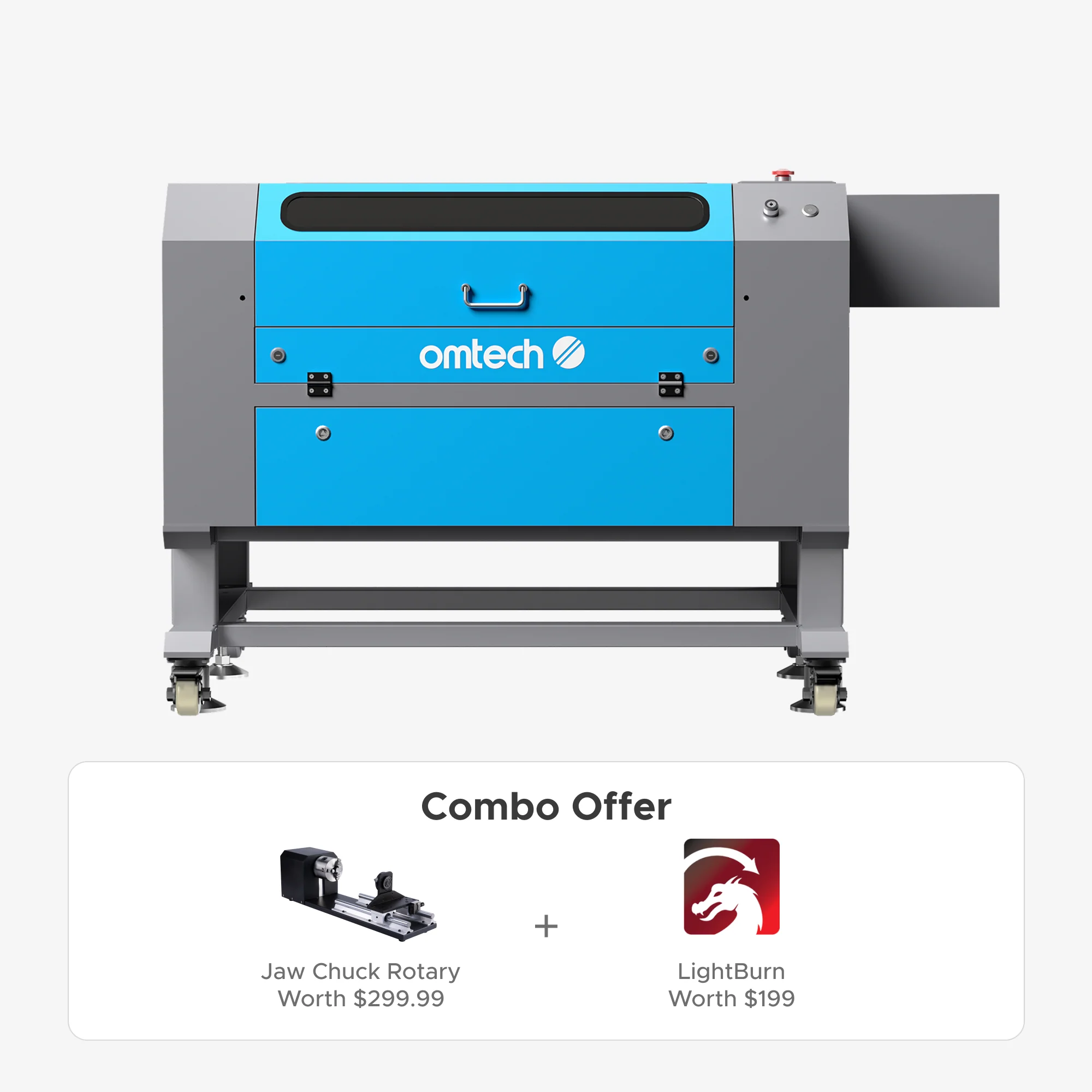 OMTech Maker AF2028-80 90W CO2 Laser Cutter and Engraver with 20" x 28" Working Area and Autofocus - Image 23