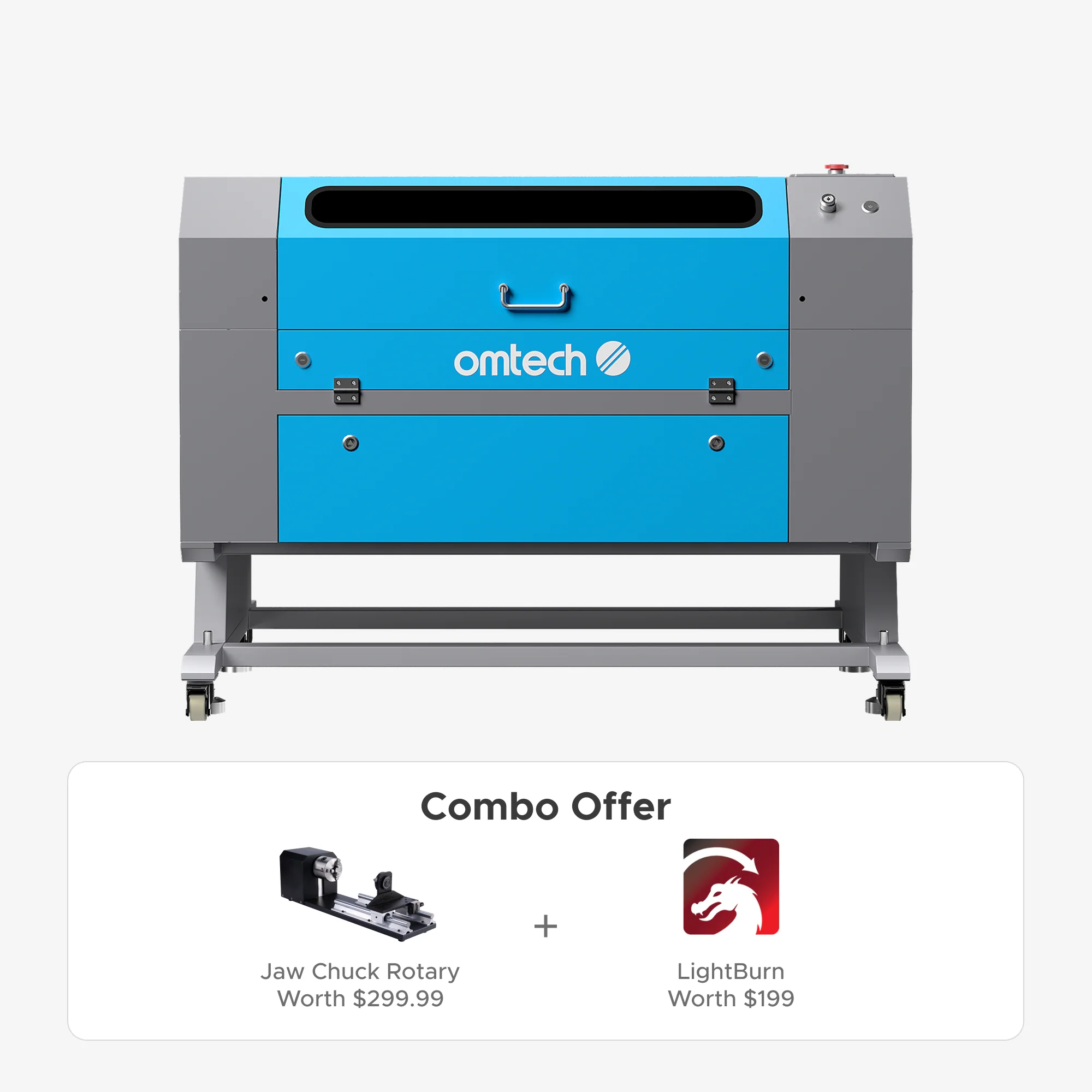 OMTech Maker AF2028-60 60W CO2 Laser Cutter and Engraver with 20" x 28" Working Area and Autofocus - Image 22