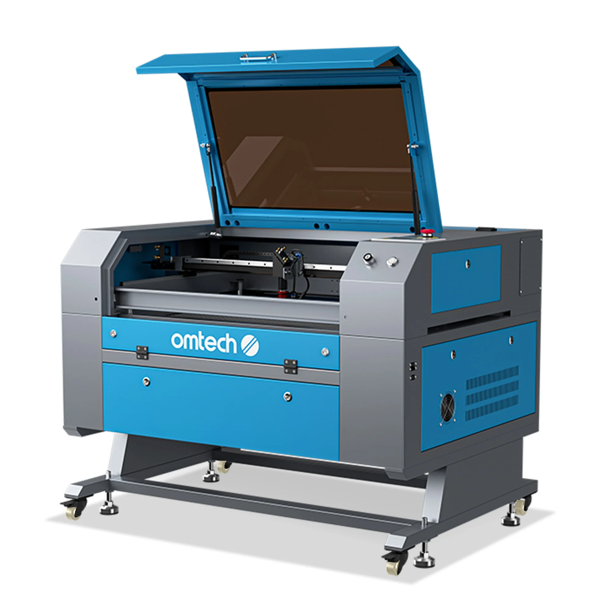 OMTech Maker AF2028-60 60W CO2 Laser Cutter and Engraver with 20" x 28" Working Area and Autofocus - Image 4