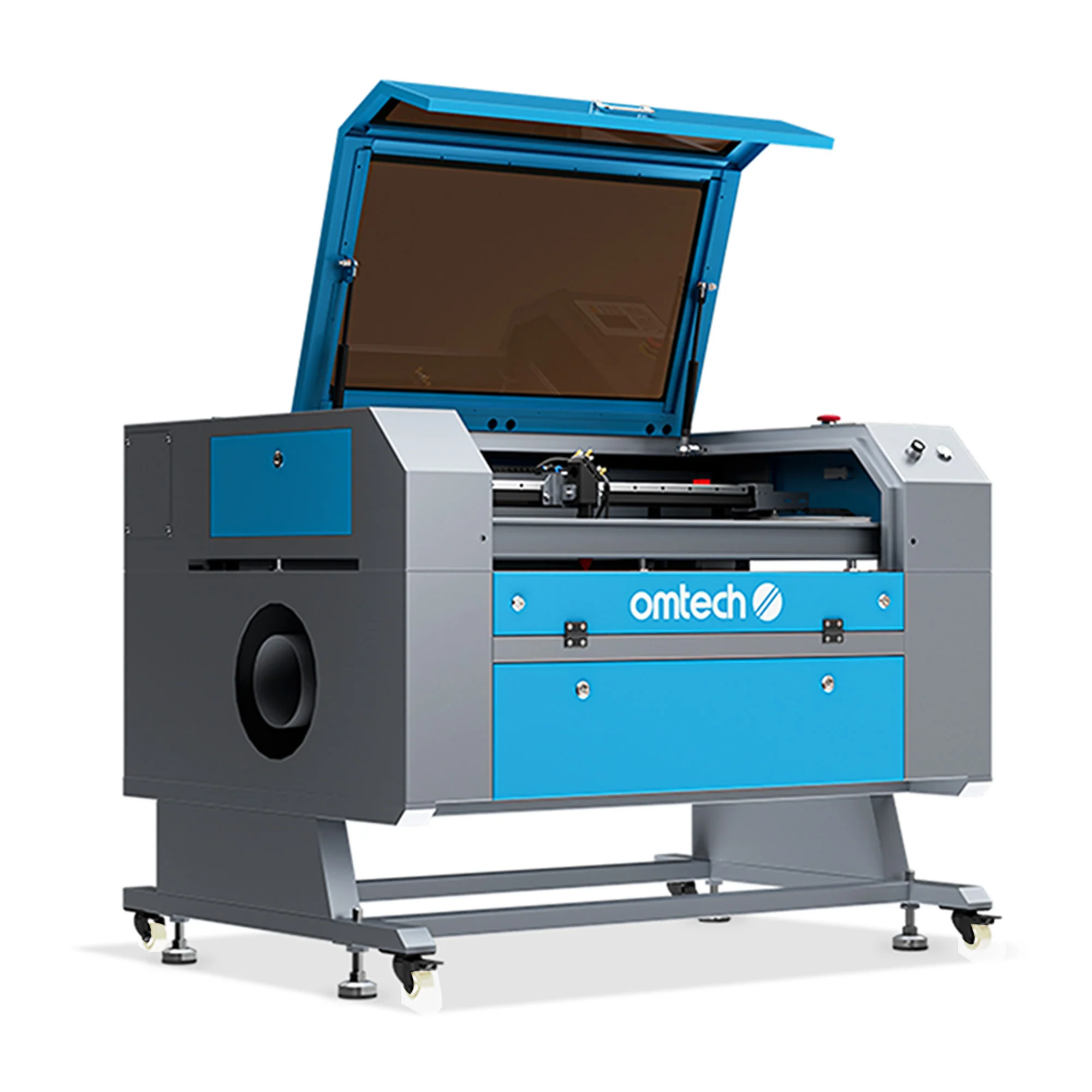 OMTech Maker AF2028-60 60W CO2 Laser Cutter and Engraver with 20" x 28" Working Area and Autofocus - Image 5