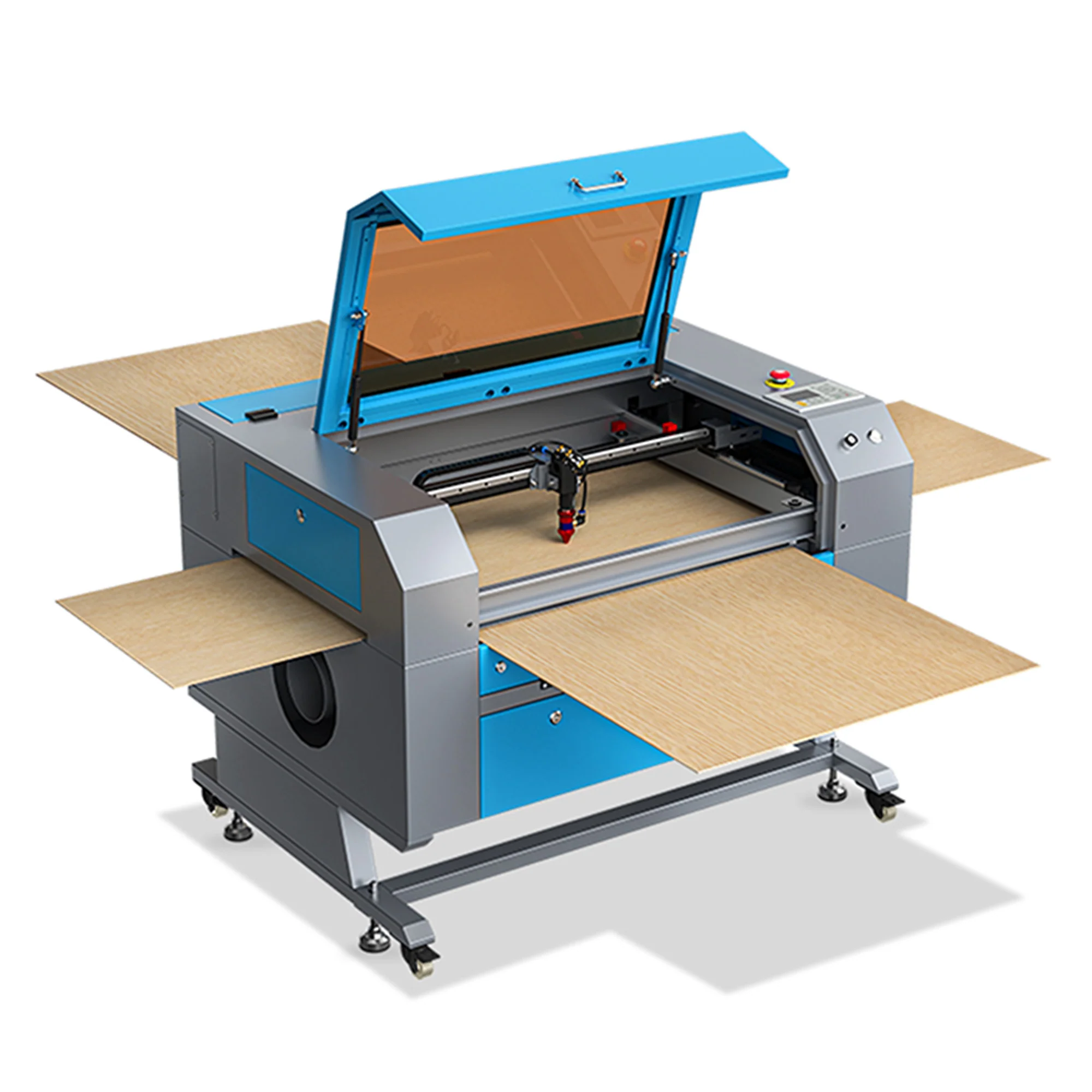 OMTech Maker AF2028-60 60W CO2 Laser Cutter and Engraver with 20" x 28" Working Area and Autofocus - Image 6