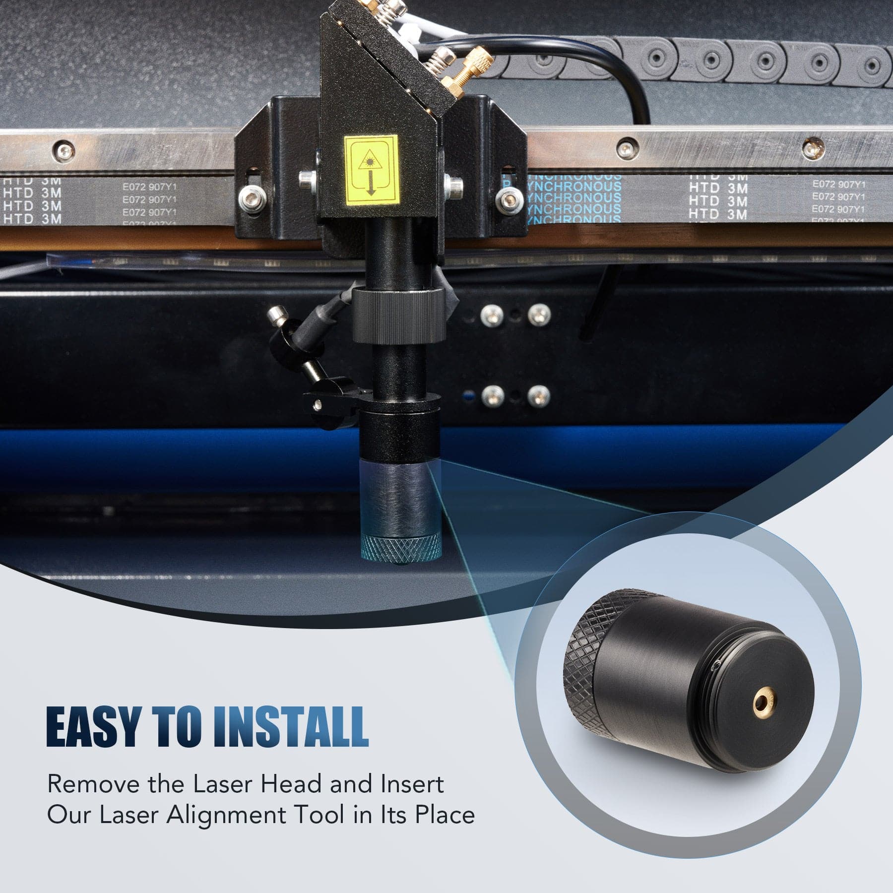 Laser Alignment Tool for CO2 Laser Engraver Mirror Alignment - Image 6
