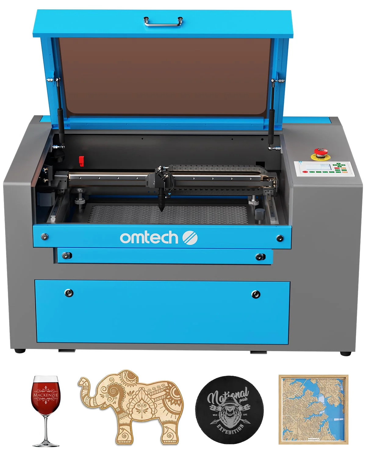 Pre-Owned MF1220-50-50W CO2 Laser Engraver Cutting Machine with 12” x 20” Working Area - Image 2