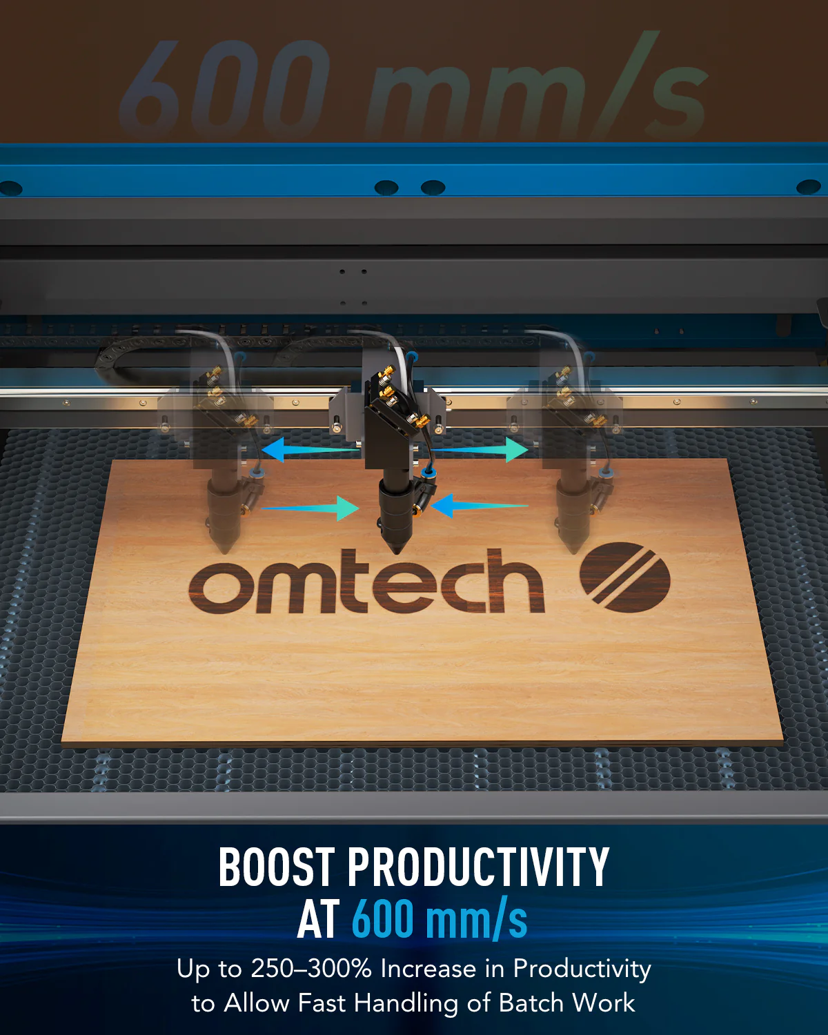 Pre-Owned MF2028-100 - 100W CO2 Laser Engraver Cutting Machine with 20” x 28” Working Area - Image 3