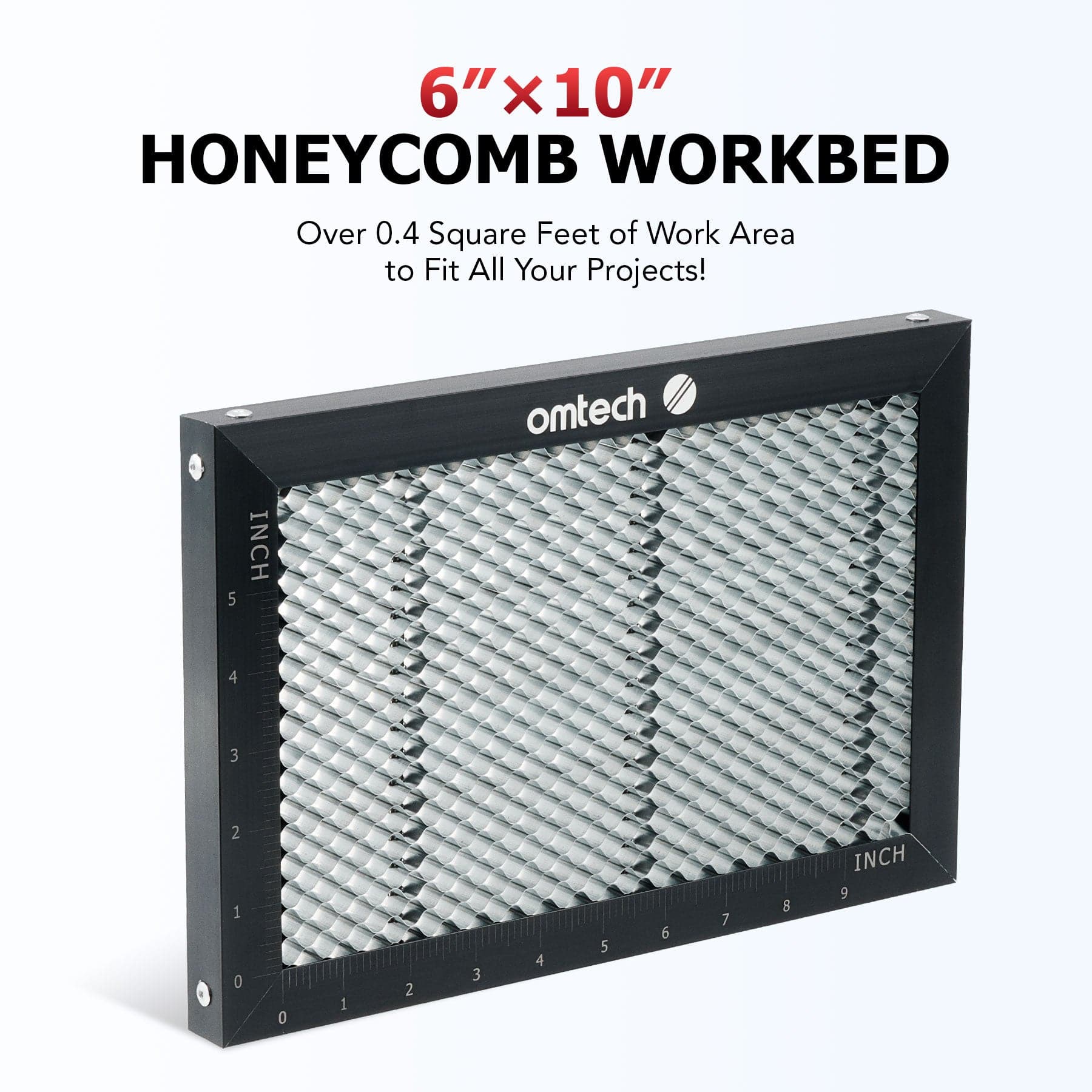 6x10 Inch Metal Honeycomb Laser Working Bed for K40+ 45W Laser Engravers - Image 2