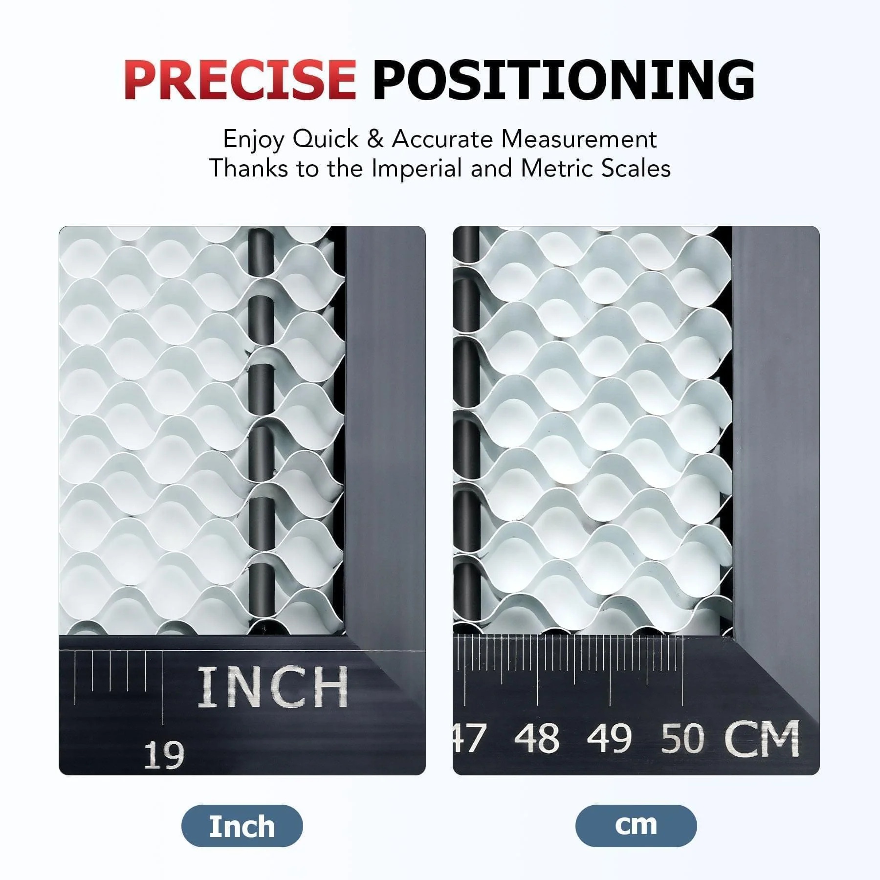 12x20 Inch Metal Honeycomb Laser Working Bed for CO2 Laser Engravers Excluding OMTech Polar - Image 4