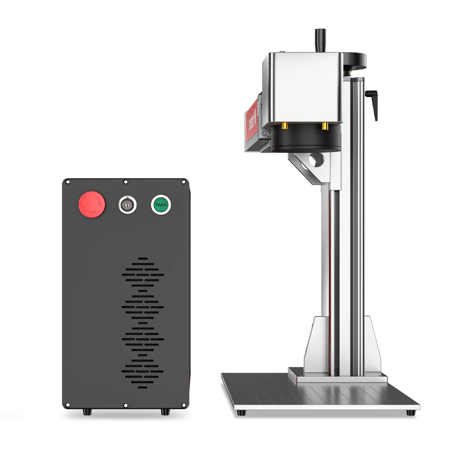 OMTech MOPA 100W Split Fiber Laser Engraving Machine with 6.9" x 6.9" Working Area - Image 3