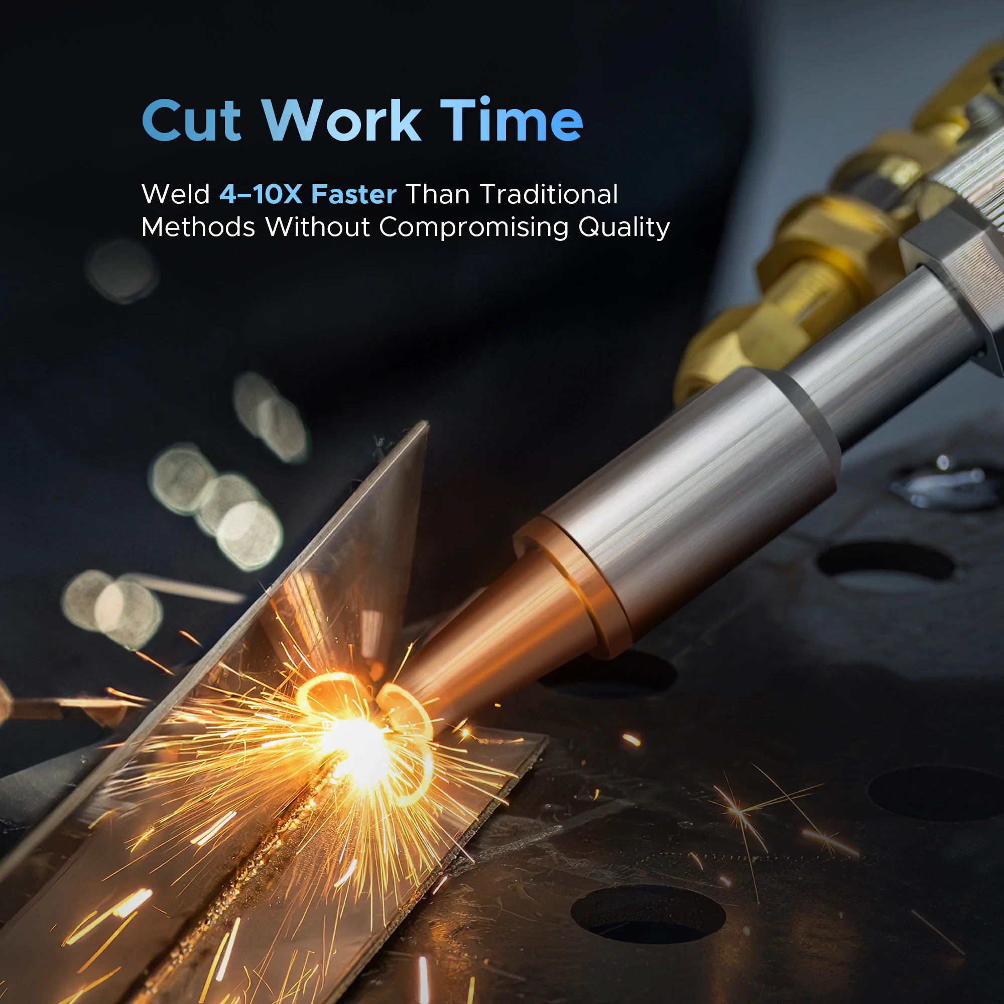 OMTech 1000W Air Cooling Fiber Laser Welder - Image 5