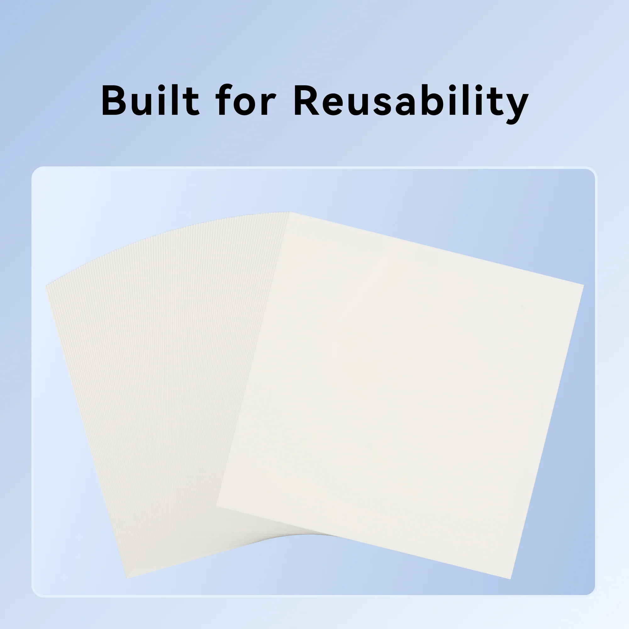 OMTech 100pcs Mylar Stencil Sheets, 11.8" x 11.8" 10mil Translucent PET Blanks for Laser Cutting - Image 5