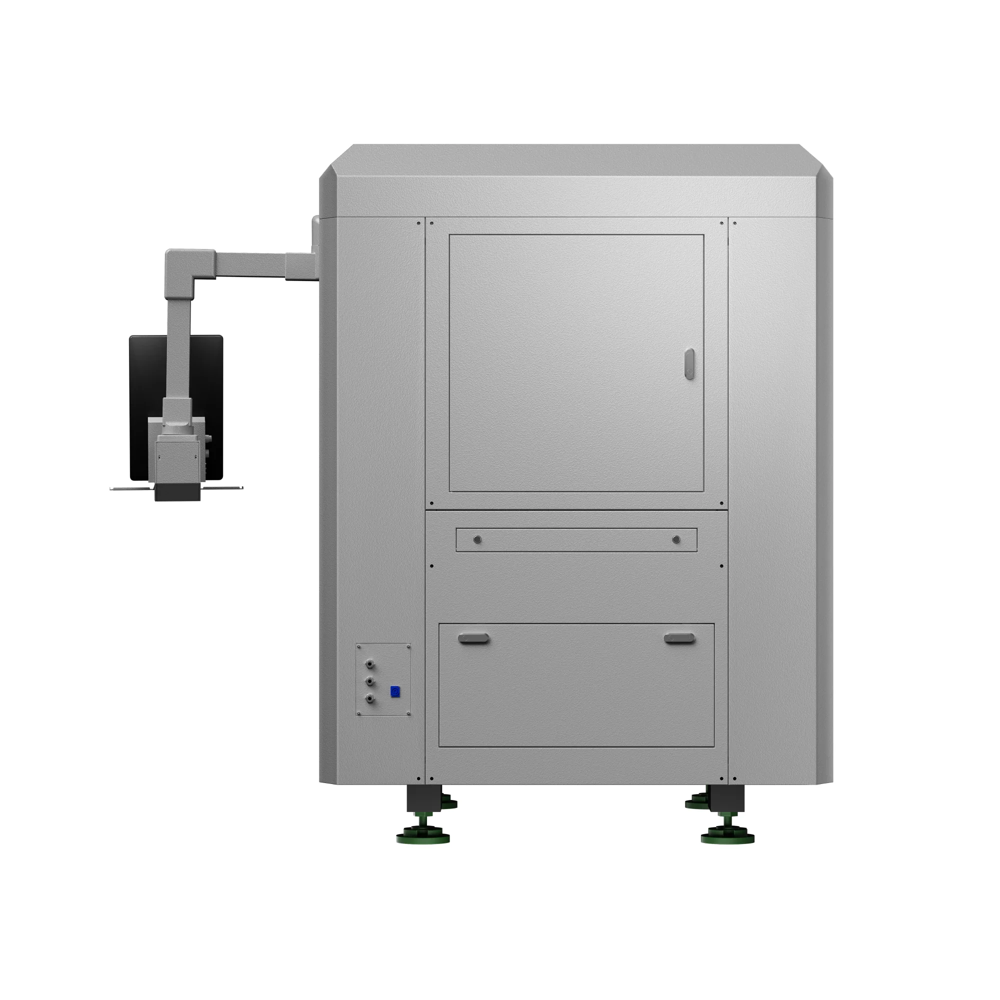 OMTech FC-22 1500W Fully Enclosed Fiber Laser Cutting Machine with Front & Back Pass Through & Built-in Water Chiller - Image 9