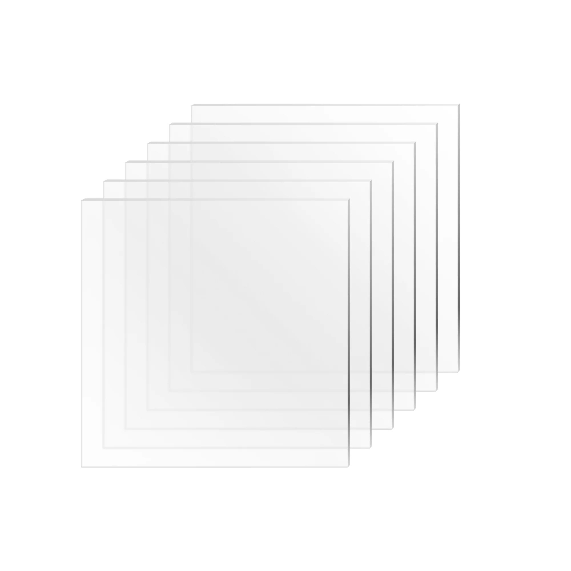 OMTech 6 Pack Colored Acrylic Sheets, 8"x12" Plexiglass Sheets with 0.1" Thickness for Laser Engraving & Cutting - Image 10