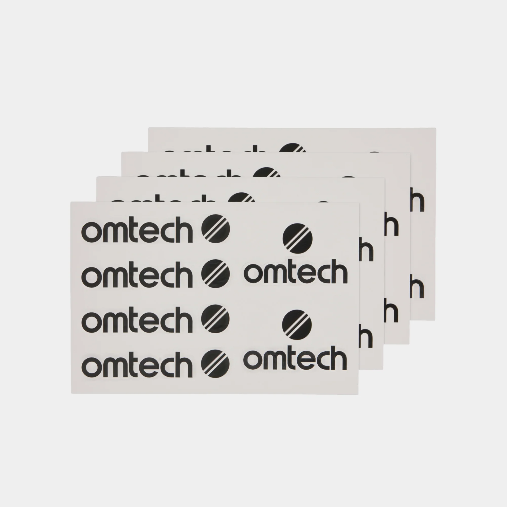OMTech Logo Sticker Set (5 Pieces per Set)