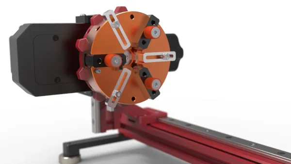 OMTech PiBurn Grip 2 – World’s Best Chuck Laser Rotary for CO₂ Laser Engraver - Image 7