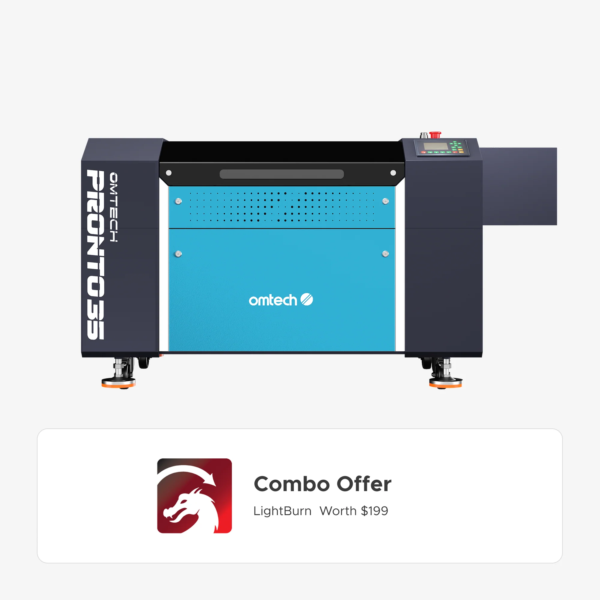 OMTech Pronto 35 100W CO2 Laser Cutter and Engraver with Autofocus - Image 17