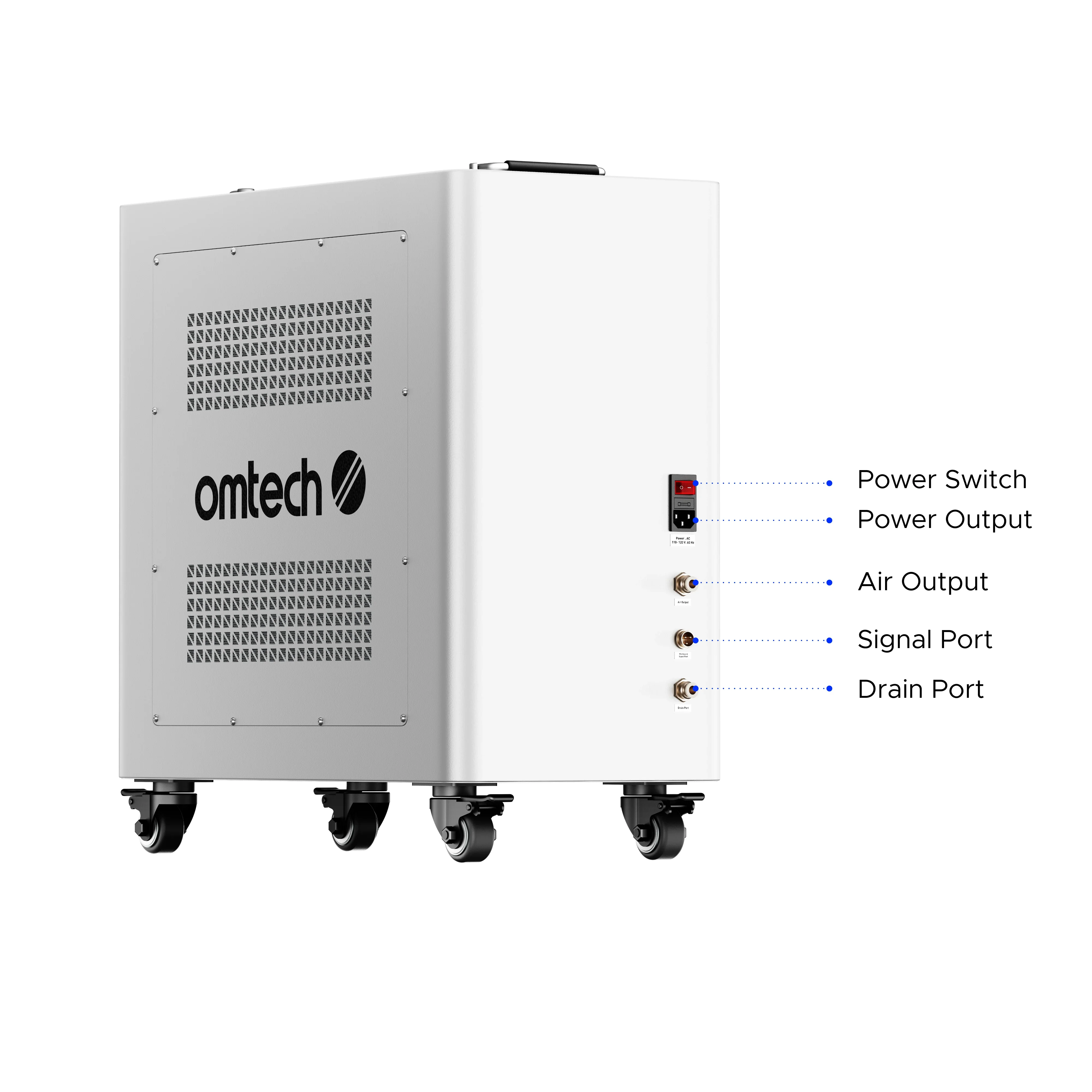 OMTech Smart High-Low Pressure Airway Module for CO2 Laser Engravers and Cutters - Image 7
