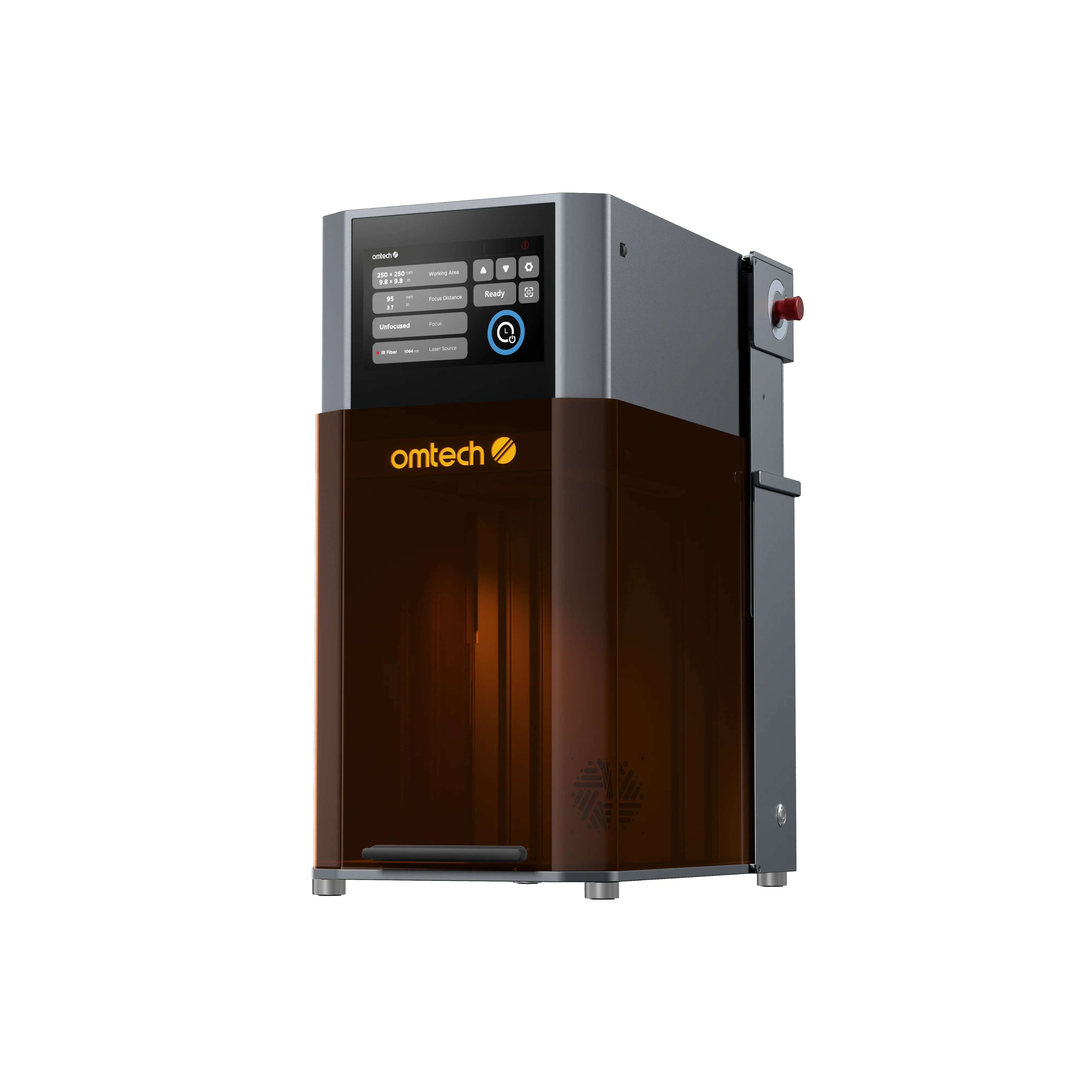 OMTech Solis Duo 50W Fiber & 40W Diode Dual Laser Engraver with Autofocus - Image 12