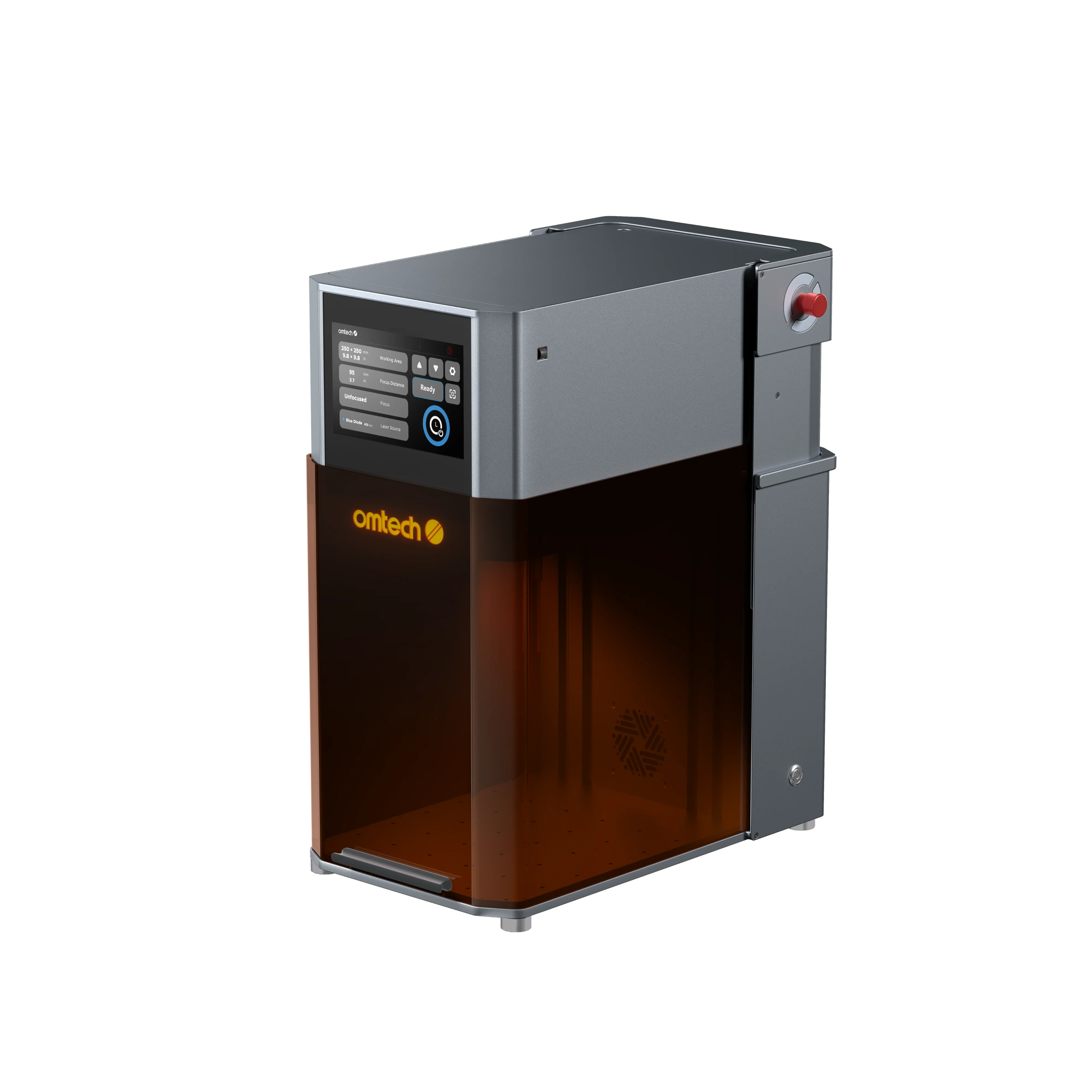 OMTech Solis Duo 50W Fiber & 40W Diode Dual Laser Engraver with Autofocus - Image 14
