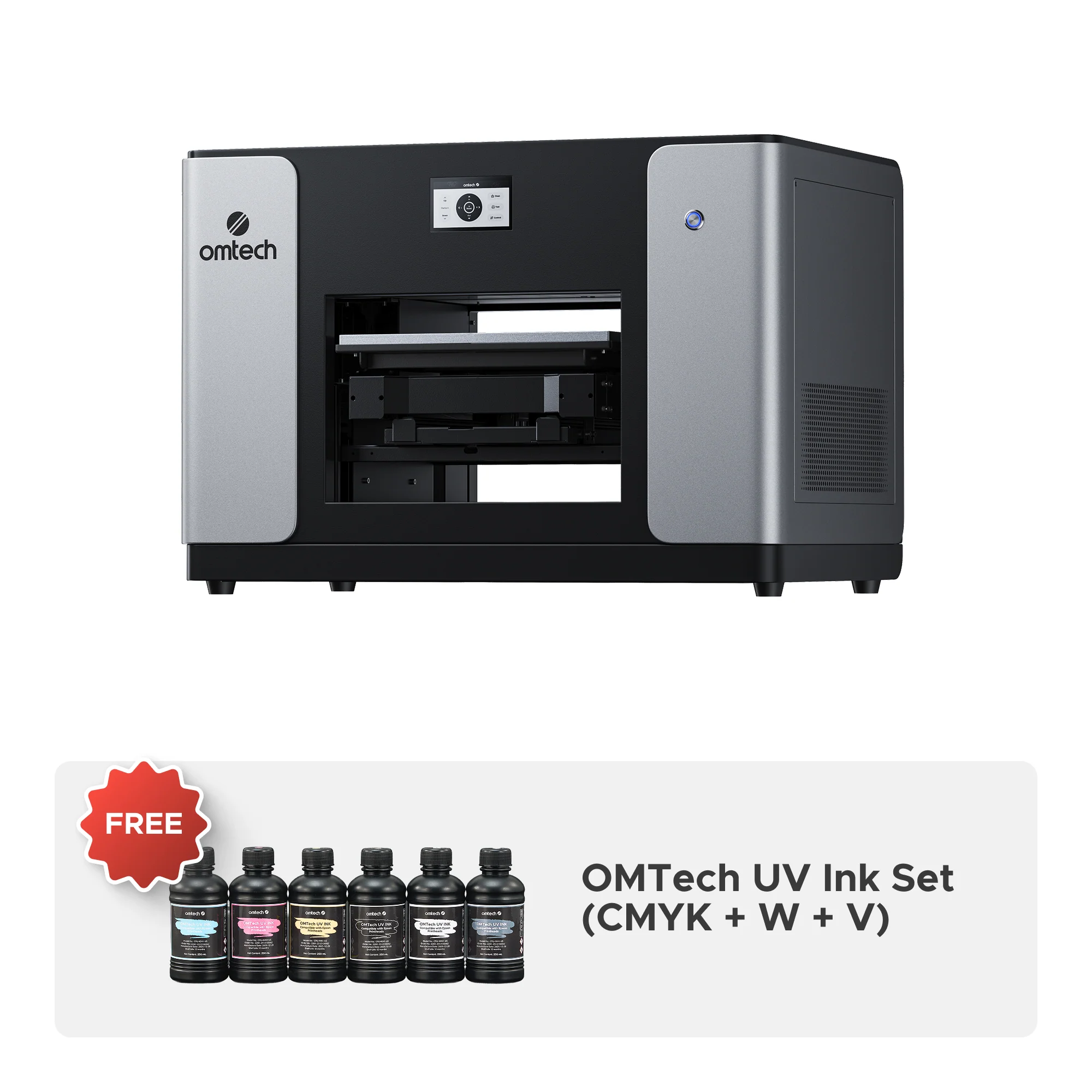 OMTech Spectra A3+ Flatbed UV Printer — Single / Dual Printhead - Image 15