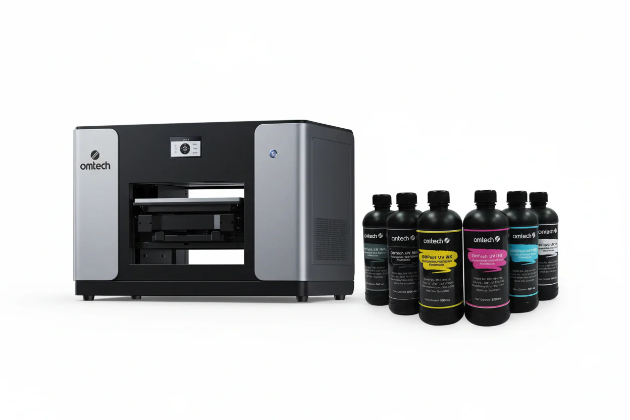 OMTech Spectra A3+ Flatbed UV Printer — Single / Dual Printhead - Image 16