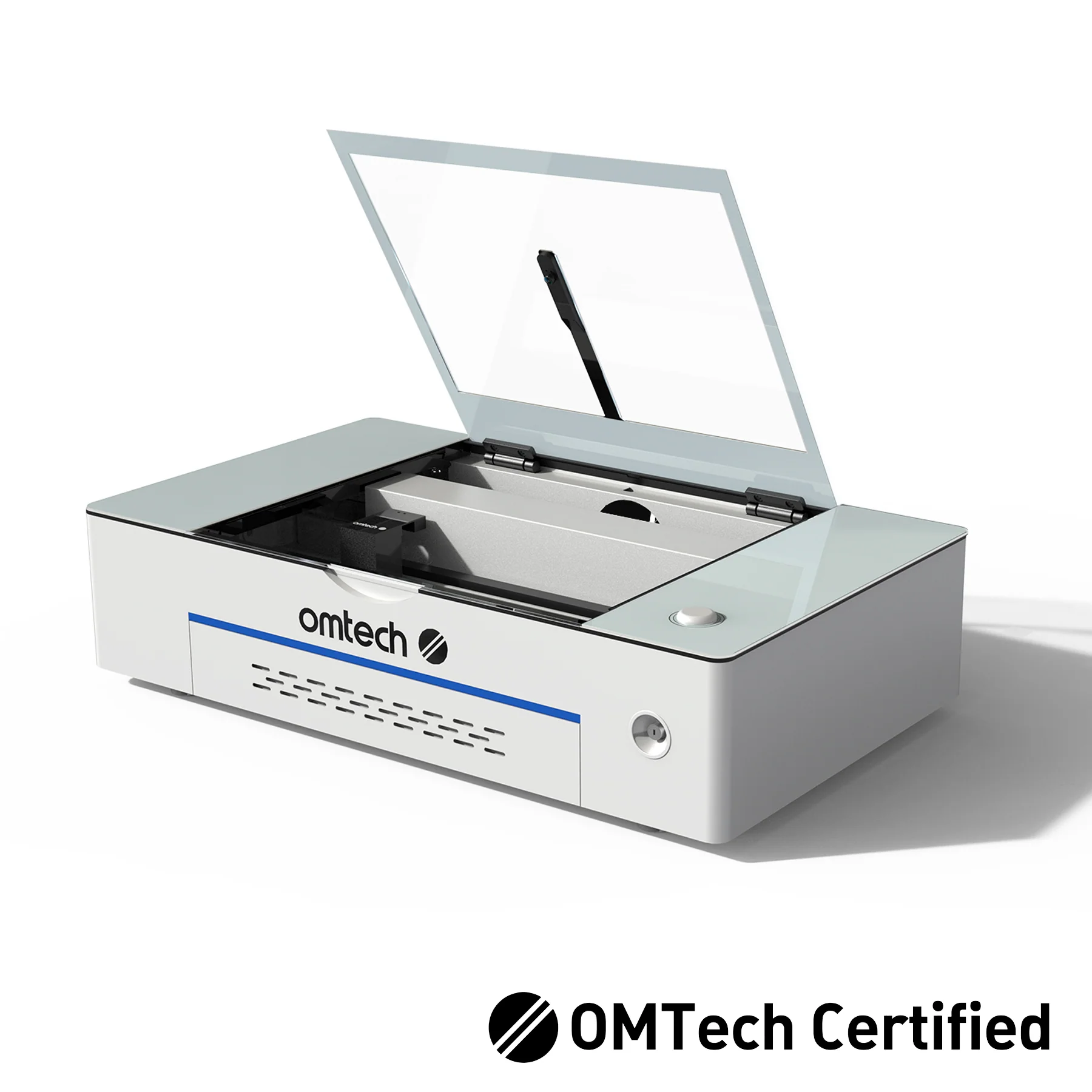 Pre-Owned Polar 50W Desktop Laser Cutter & Engraver Machine With Rotary