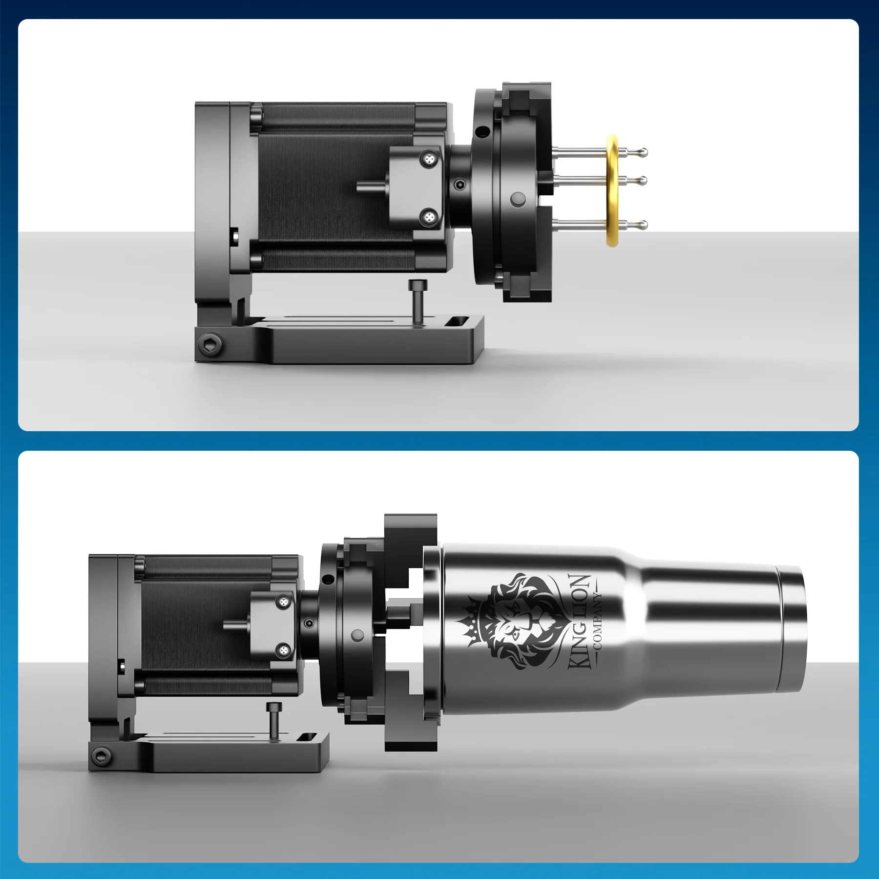 70mm Rotary Axis Attachment for Fiber Laser Engraver(FOR ALL FIBER MACHINES) - Image 7
