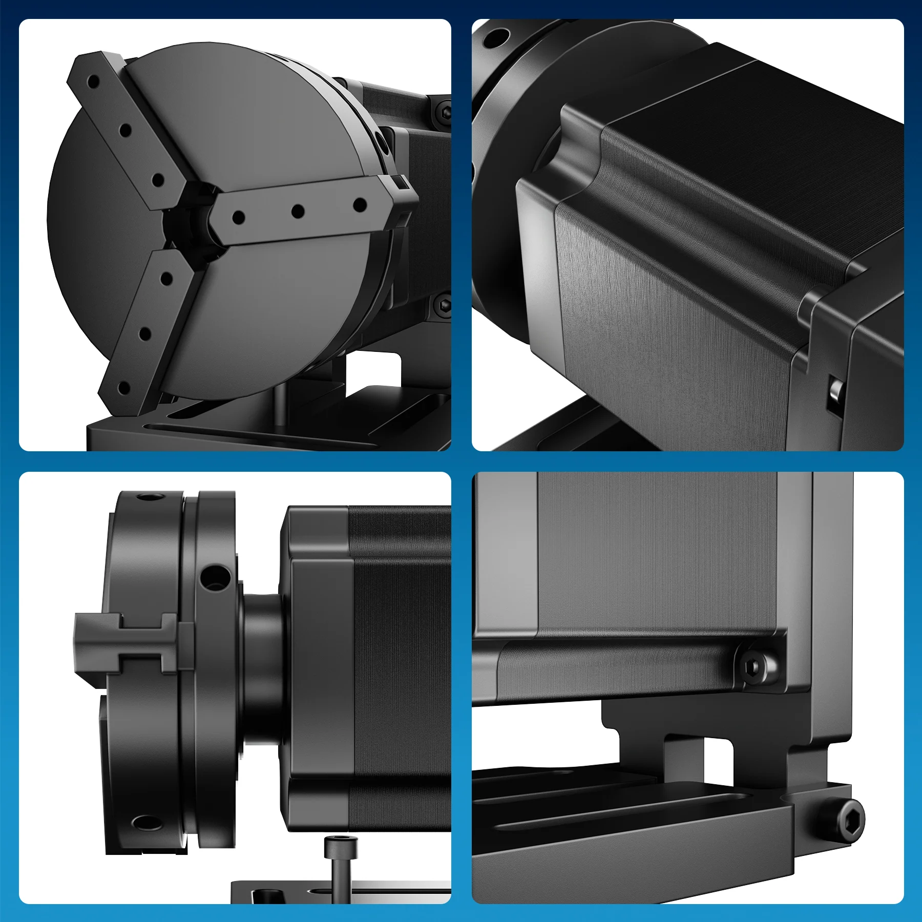 70mm Rotary Axis Attachment for Fiber Laser Engraver(FOR ALL FIBER MACHINES) - Image 8