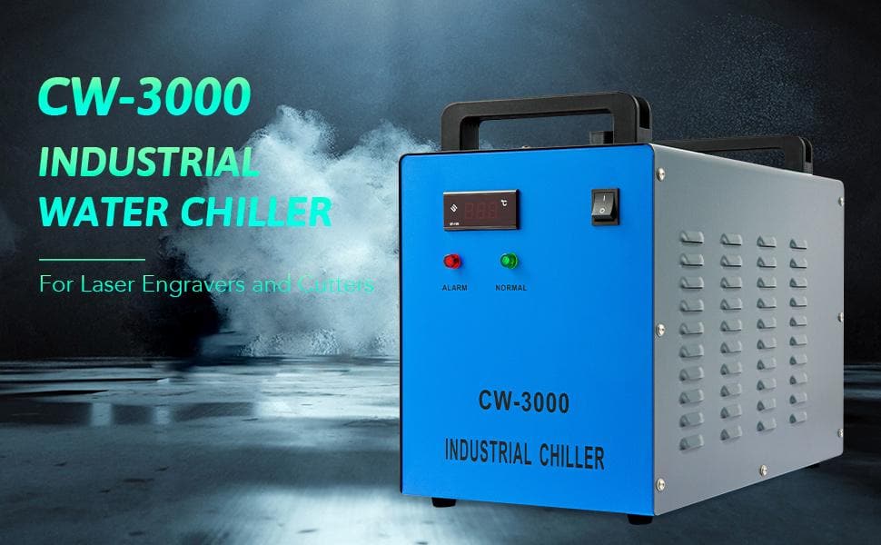 Pre-Owned 9L Industrial Water Cooling System for 40W CO2 Desktop Laser Engraver Machines - Image 3