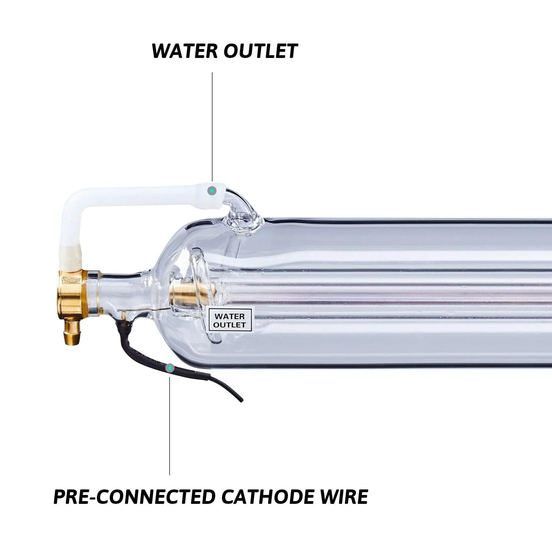 EFR 100W CO2 Laser Tube for Laser Engraver Cutting Machine - Image 5