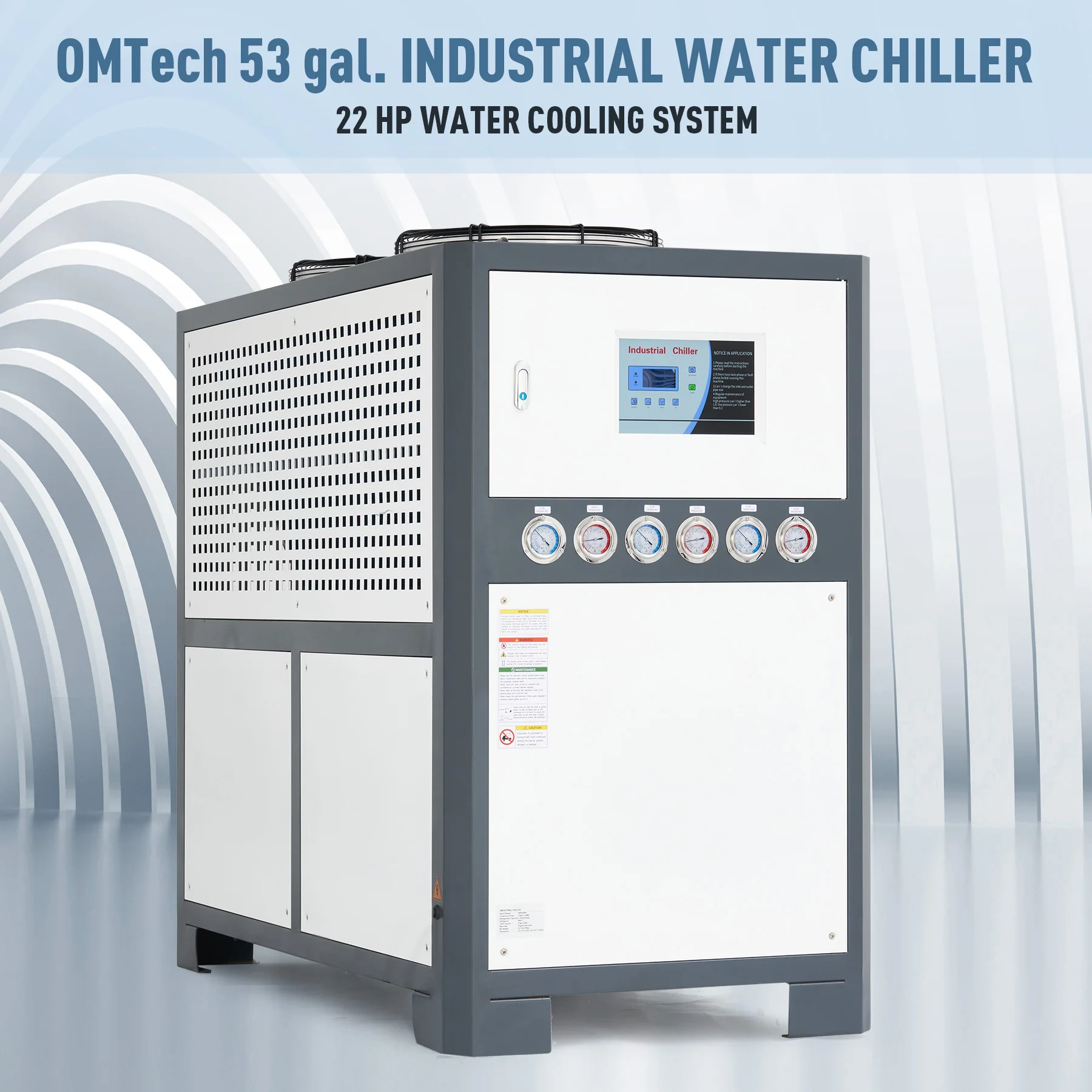 Pre-Owned OMTech 53gal Industrial Water Chiller CWTH15 22hp Cooler for Laser Engraving &c - Image 2