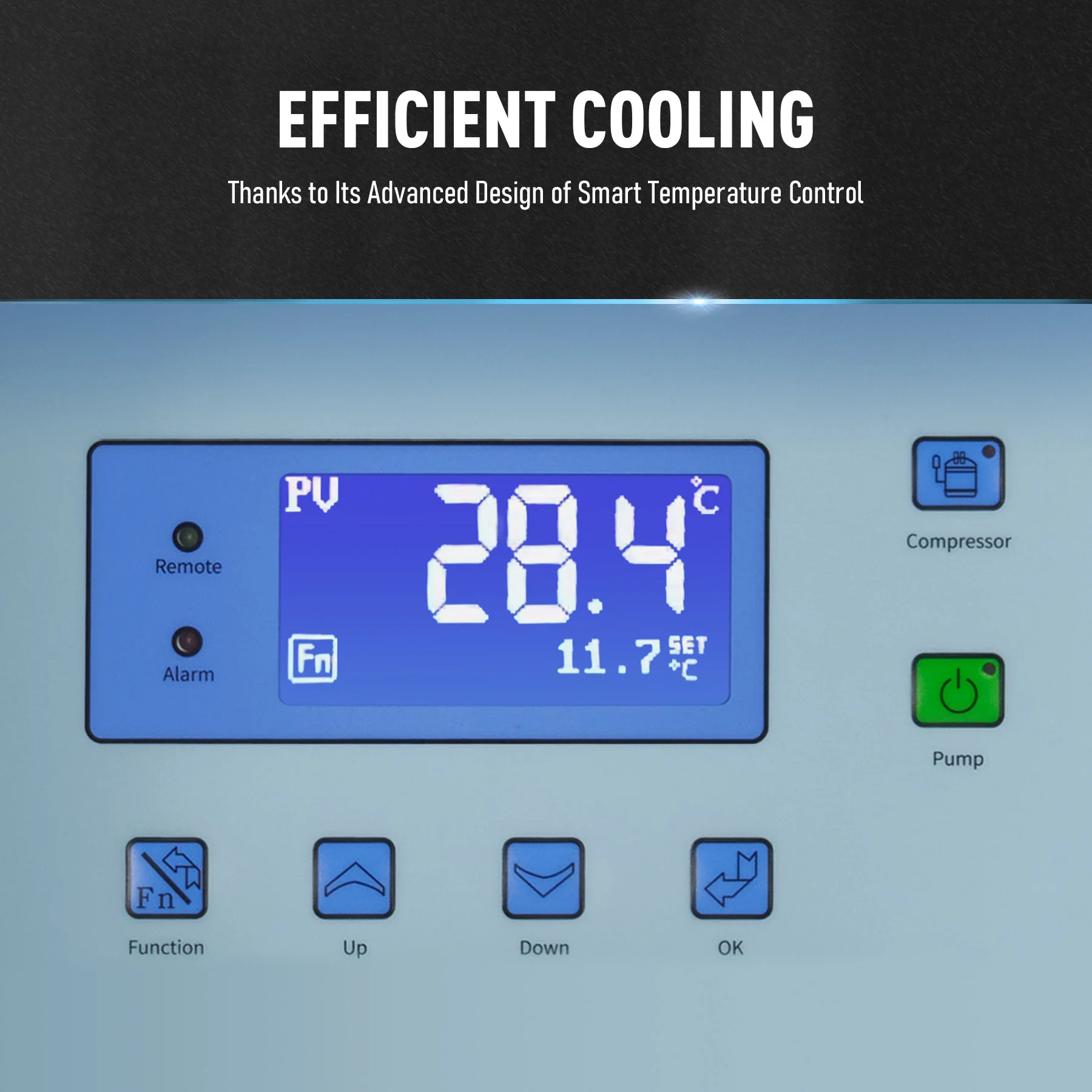 Pre-Owned OMTech 53gal Industrial Water Chiller CWTH15 22hp Cooler for Laser Engraving &c - Image 3