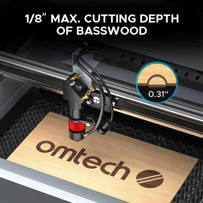 Pre-Owned OMTech K45 45W CO₂ Laser Engraver with 12"×8" Work Area - Image 16
