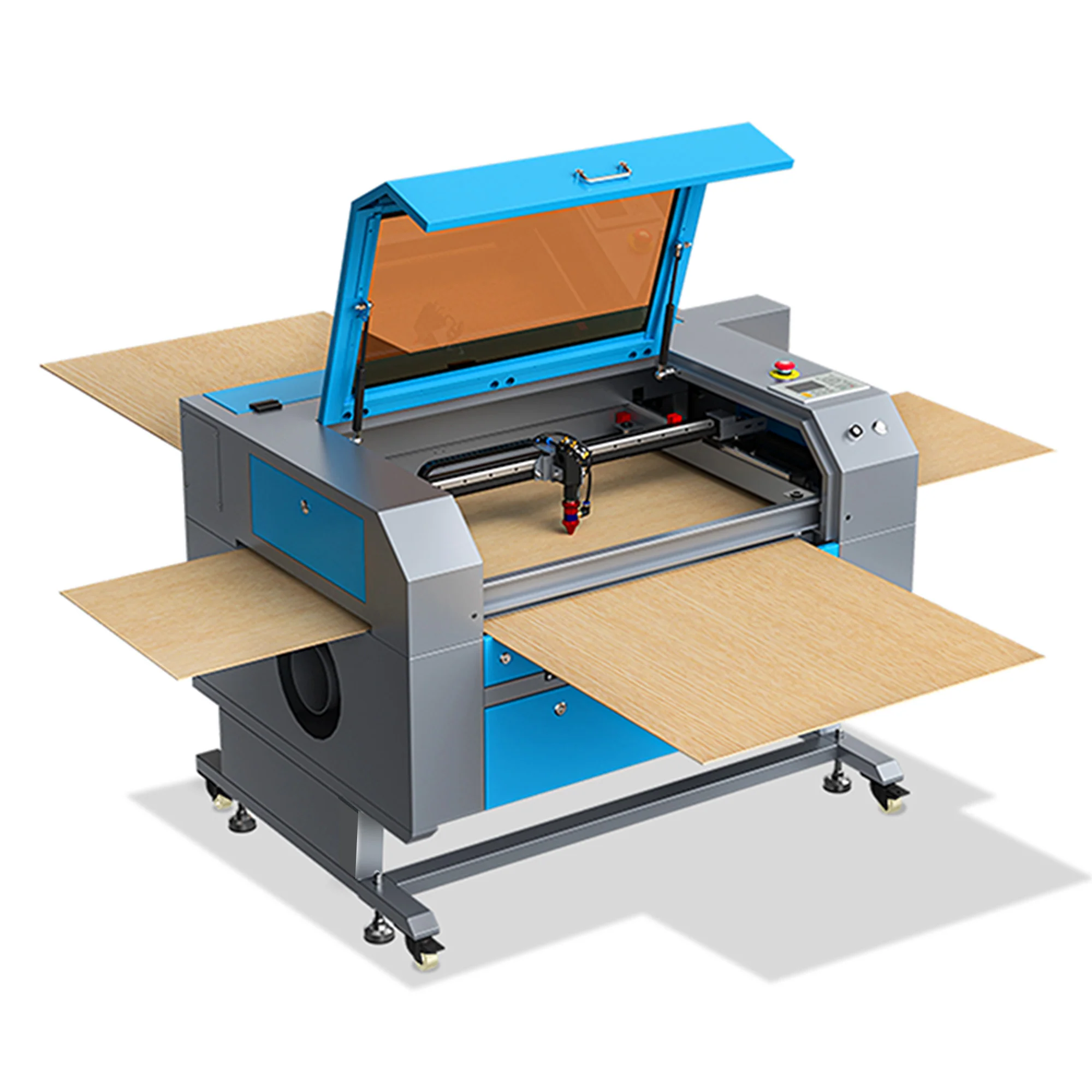 Pre-Owned OMTech Maker AF2028-80 90W CO2 Laser Cutter and Engraver with 20" x 28" Working Area and Autofocus - Image 10