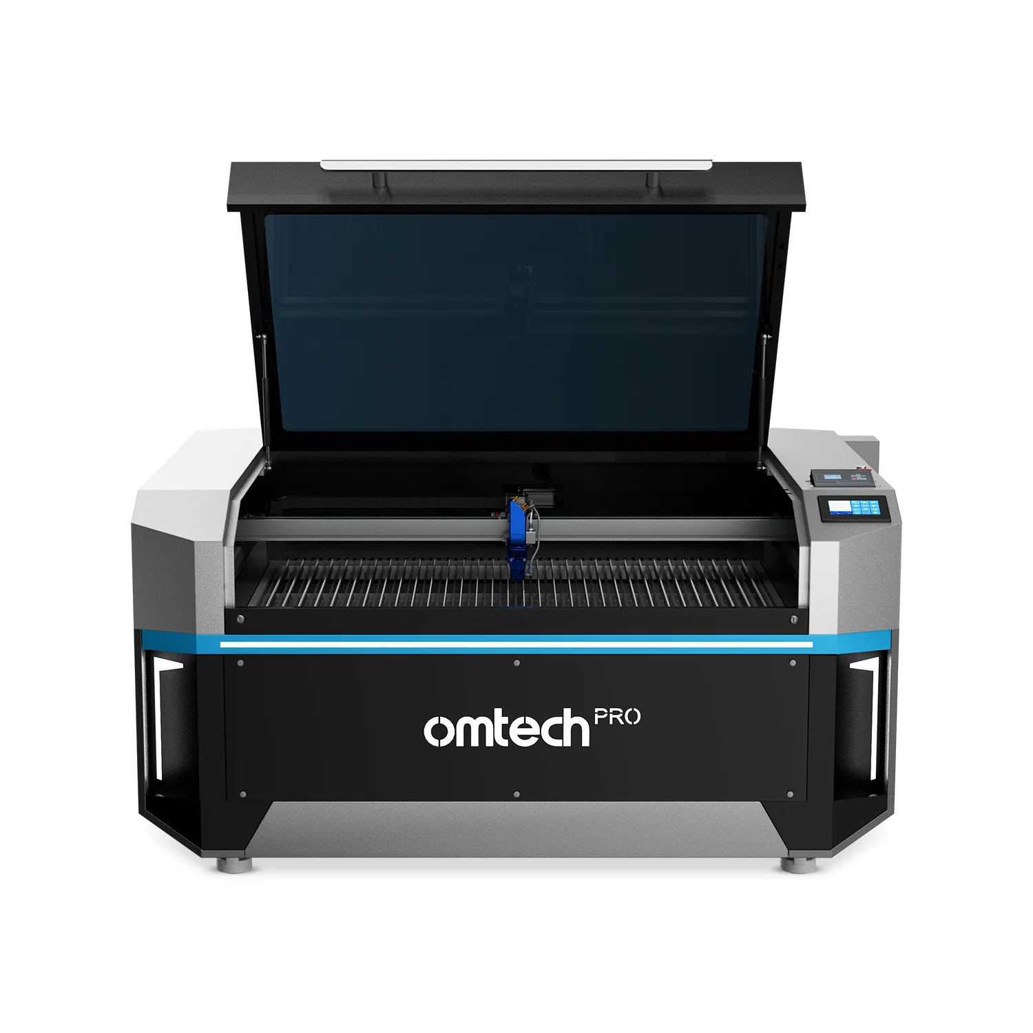 OMTech Pro 3655 Hybrid 150W Laser Cutting and Engraving Machine with 34'' x 54'' Working Area, Autofocus and Built-in Water Chiller - Image 3
