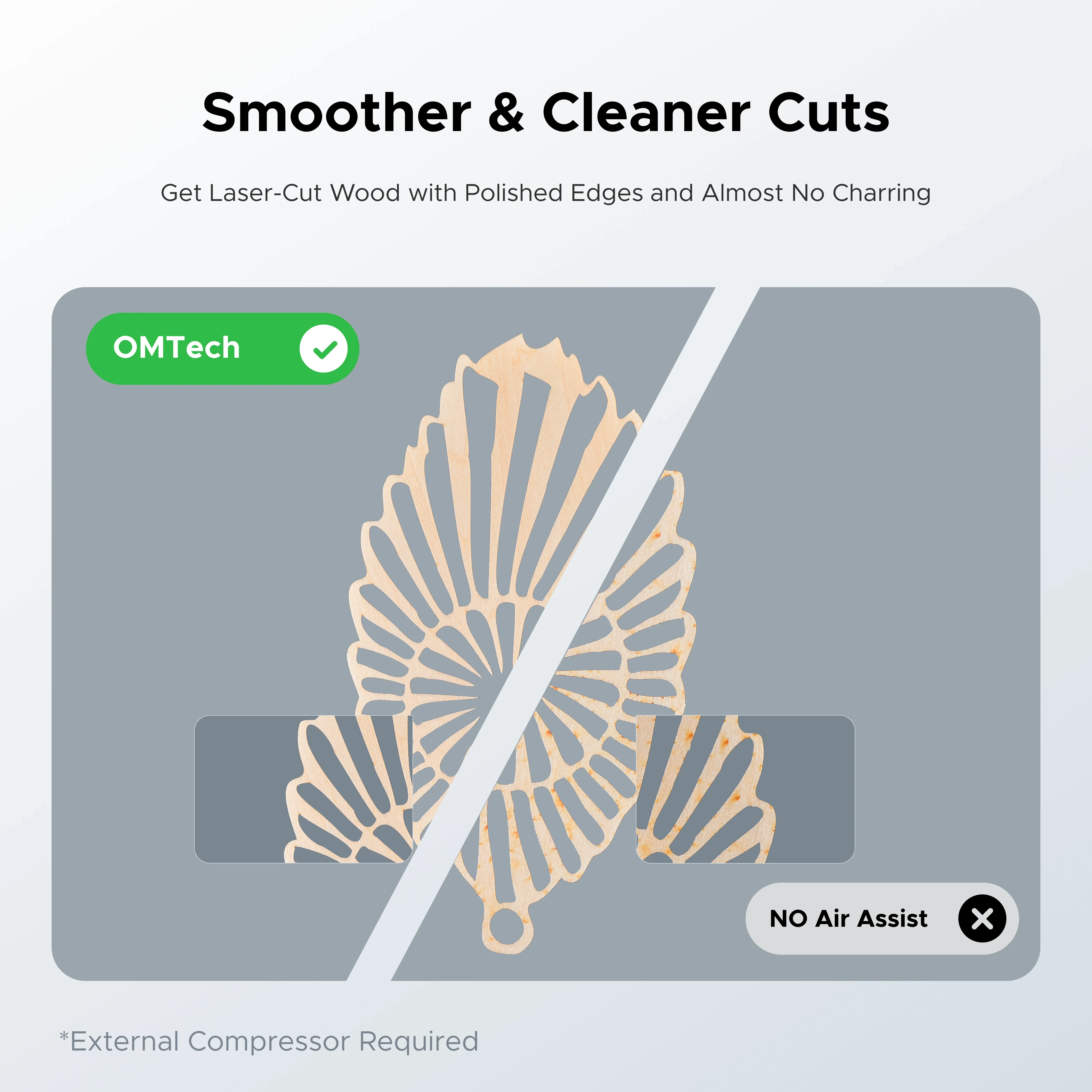 Pre-Owned OMTech Smart High-Low Pressure Airway Module for CO2 Laser Engravers and Cutters without Air Compressor - Image 4