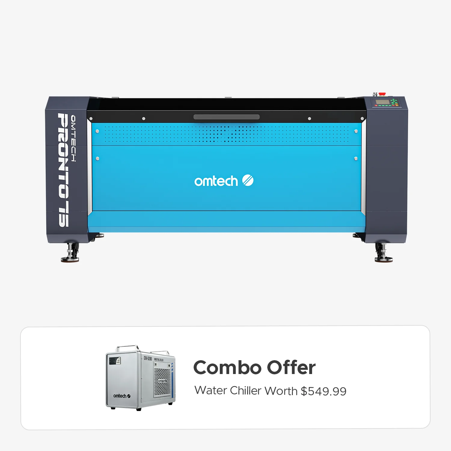 OMTech Pronto 75 150W CO2 Laser Cutter and Engraver with Autofocus - Image 18