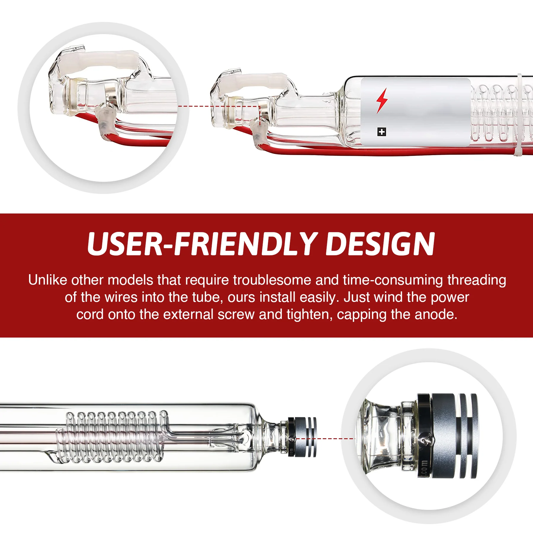 YL H Series H2 90W CO2 Laser Tube – Over 14% OFF - Image 3